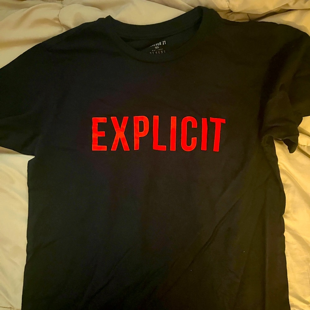 EXPLICIT Print Tee F21 Men